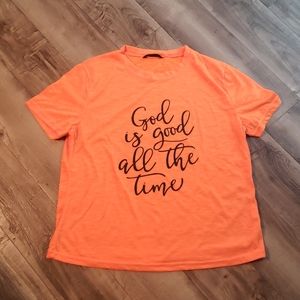 💜 5/$8 orange shirt